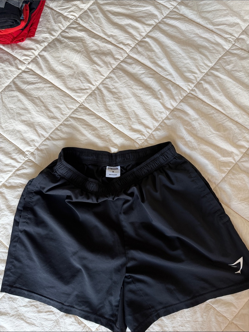 Gymshark Men’s Black Athletic Training Shorts